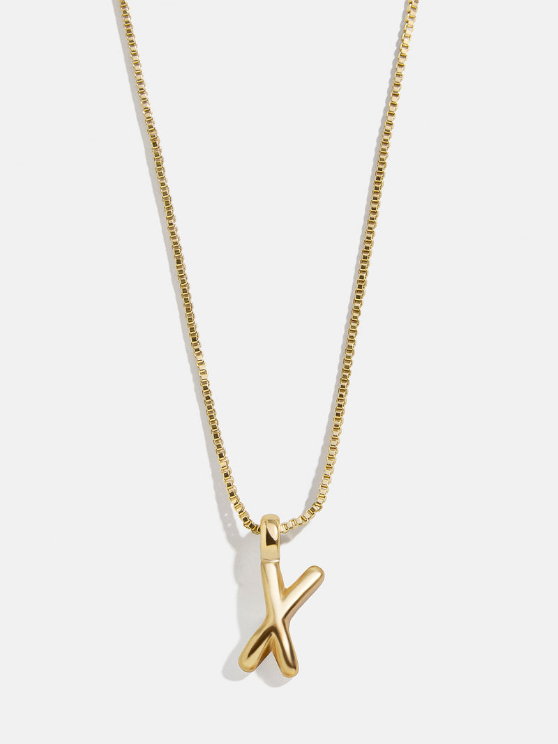 BaubleBar X - 
    Bubble initial necklace
  
