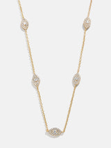 BaubleBar Divine & Protected Necklace - Evil Eye - 
    Motif necklace
  
