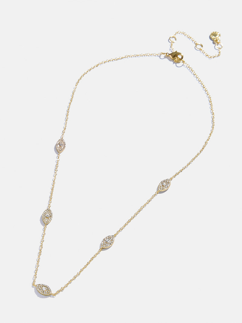 BaubleBar Divine & Protected Necklace - Evil Eye - 
    Motif necklace
  
