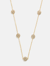 BaubleBar Divine & Protected Necklace - Smiley Face - 
    Black Friday Deal​
  
