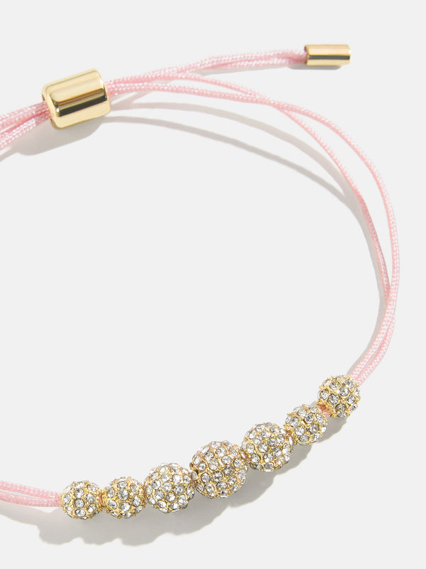 Veronica Cord Bracelet - Pink