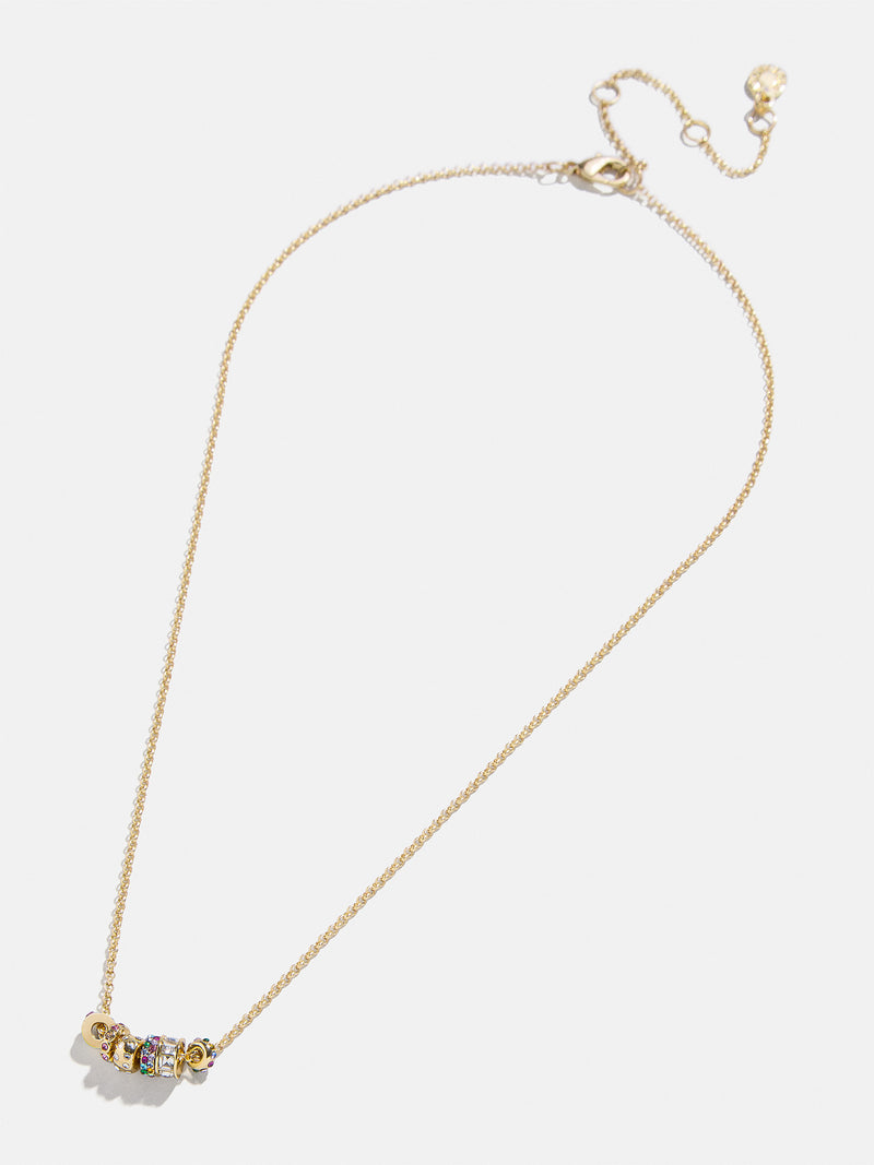 BaubleBar Renee Charm Necklace - Gold/Multi - 
    Black Friday Deal​
  
