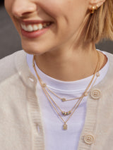 BaubleBar Divine & Protected Necklace - Smiley Face - 
    Ends Tonight: Take an Extra 25% Off Sale
  
