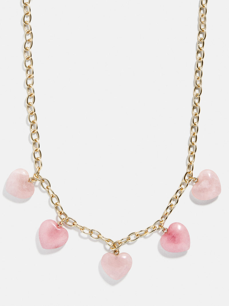 Esme Statement Necklace - Pink