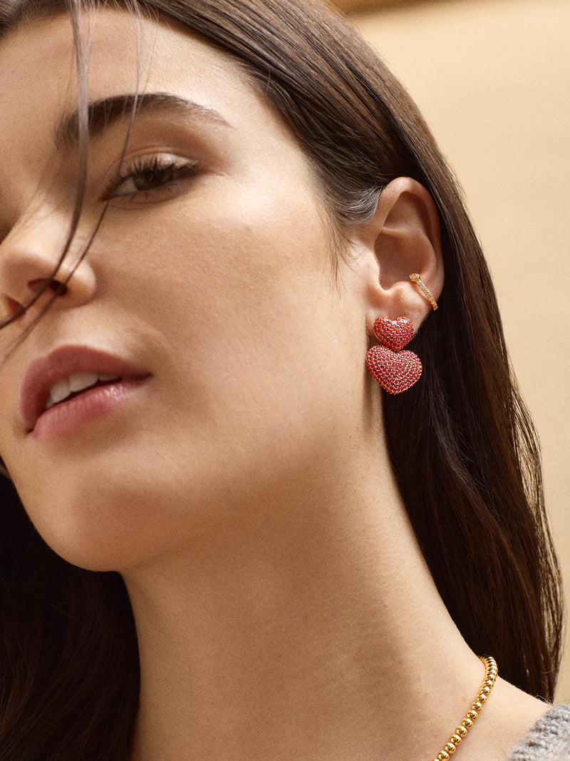 BaubleBar Harley Statement Earrings - Red - 
    Ends Tonight: Enjoy 25% Off
  
