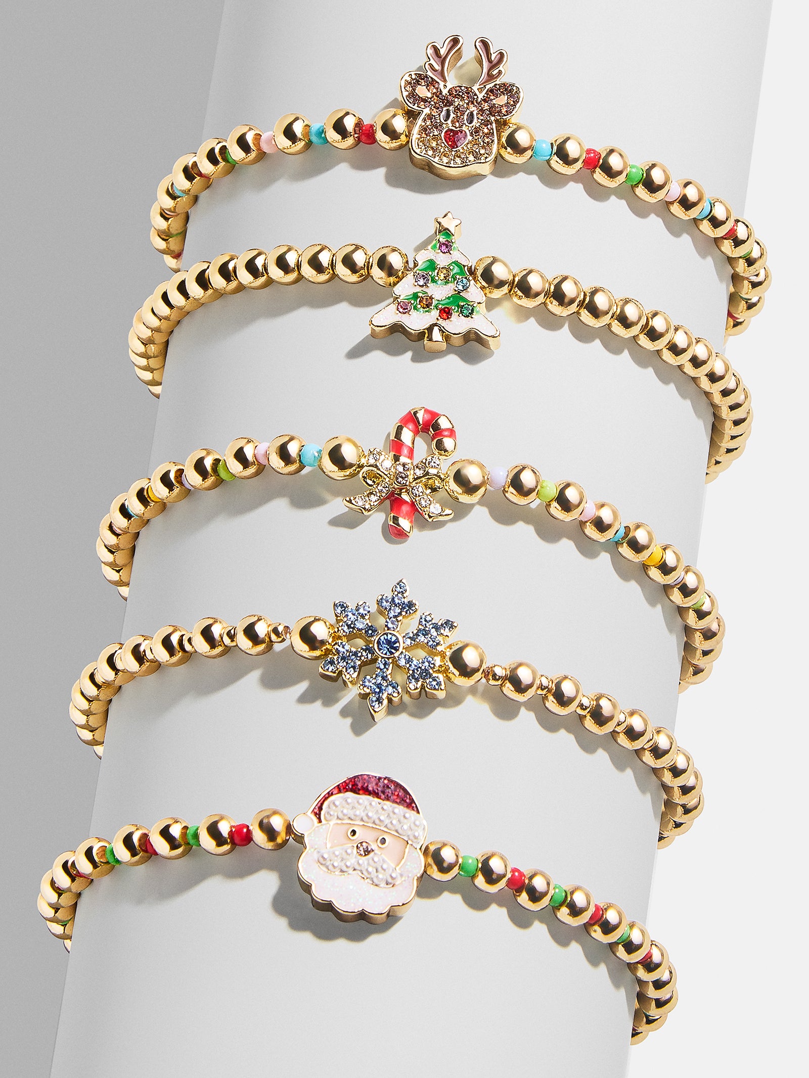 Holly Jolly Kids' Bracelet Set - Kids Holly Jolly Bracelet Set