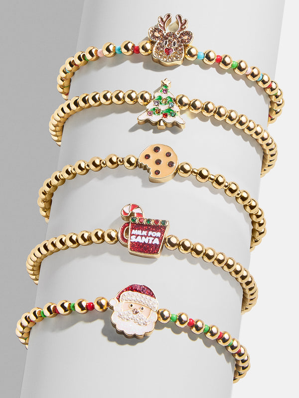 Holly Jolly Kids' Bracelet Set - Kids Holly Jolly Bracelet Set