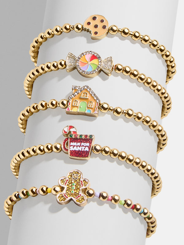 Sweet Christmas Kids' Bracelet Set - Kids' Sweet Christmas Bracelet Set