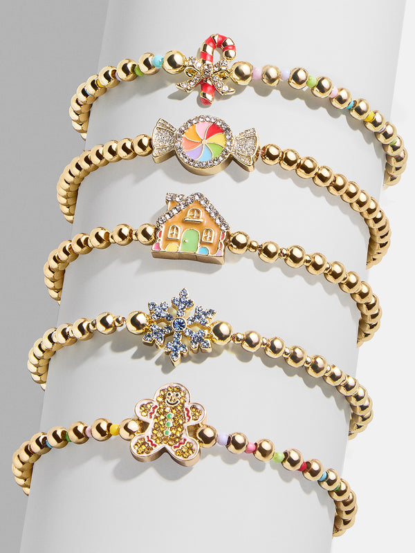 Sweet Christmas Kids' Bracelet Set - Kids' Sweet Christmas Bracelet Set