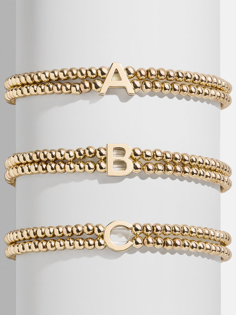 Ivy Initial Pisa Bracelet - Initial Pisa Bracelet