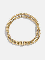 BaubleBar I - 
    Gold beaded bracelet
  
