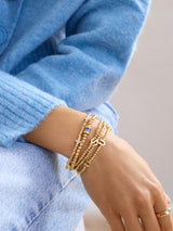 BaubleBar Ivy Initial Pisa Bracelet - Gold - 
    Take an Extra 25% Off Sale: One week only
  
