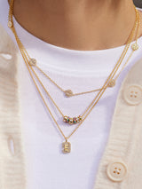 BaubleBar Renee Charm Necklace - Gold/Multi - 
    Black Friday Deal​
  
