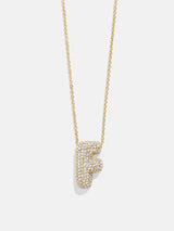 BaubleBar F - 
    Kids' 3D Initial Necklace
  
