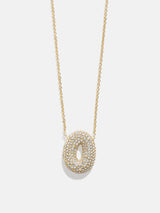 BaubleBar O - 
    Kids' 3D Initial Necklace
  
