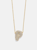 BaubleBar P - 
    Kids' 3D Initial Necklace
  
