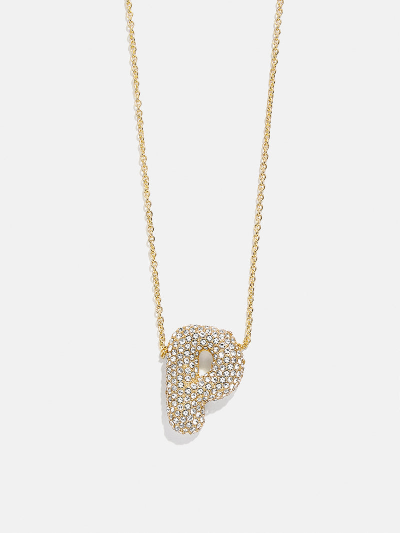 BaubleBar P - 
    Kids' 3D Initial Necklace
  
