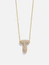 BaubleBar T - 
    Kids' 3D Initial Necklace
  
