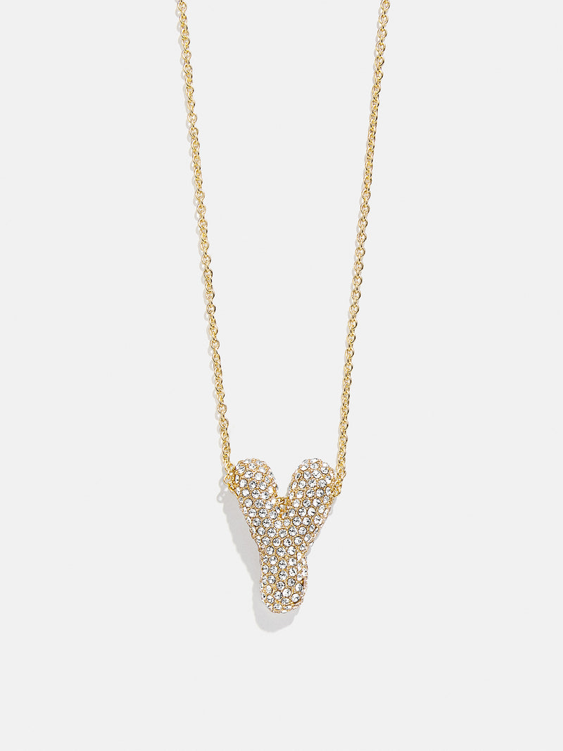 BaubleBar Y - 
    Kids' 3D Initial Necklace
  
