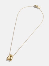 BaubleBar Kids' Bubble Initial Necklace - Gold - 
    Kids' 3D Initial Necklace
  
