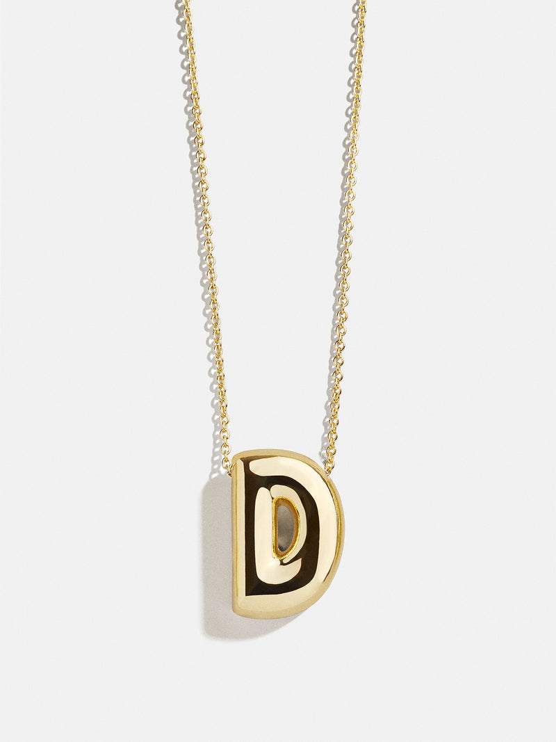 BaubleBar D - 
    Kids' 3D Initial Necklace
  
