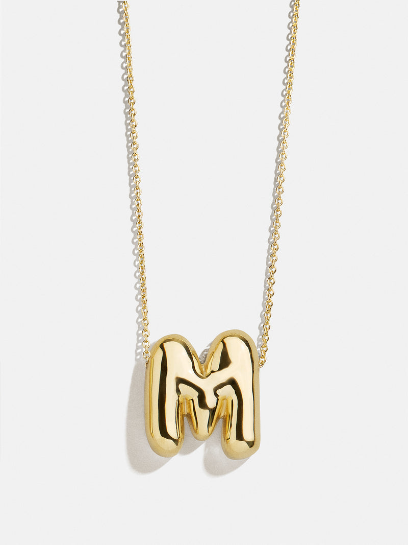 BaubleBar M - 
    Kids' 3D Initial Necklace
  
