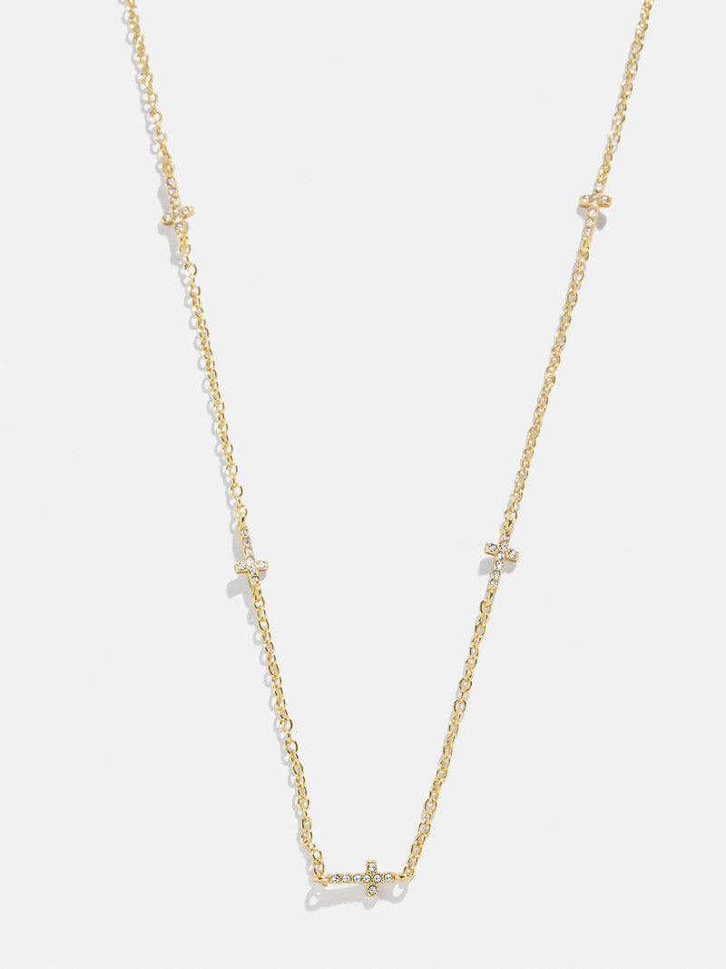 BaubleBar Divine & Protect Necklace - Cross - 
    Black Friday Deal​
  
