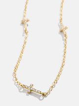 BaubleBar Divine & Protect Necklace - Cross - 
    Black Friday Deal​
  
