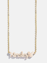 BaubleBar Disney Mickey Mouse Custom Acrylic Nameplate Necklace - Blonde Marble - 
    Enjoy 20% Off: One week only
  
