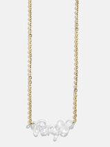 BaubleBar Disney Mickey Mouse Custom Acrylic Nameplate Necklace - Clear - 
    Enjoy 20% Off: One week only
  
