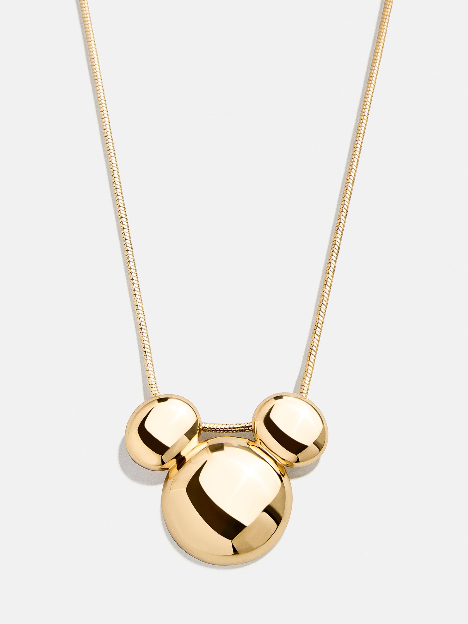 Disney Mickey Mouse Bubble Necklace - Gold