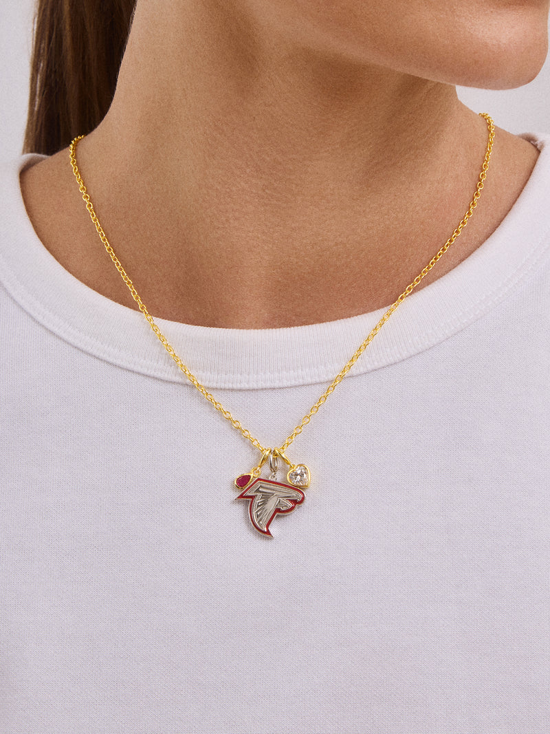 BaubleBar WEAR By Erin Andrews x BaubleBar Atlanta Falcons Cluster Charm - Atlanta Falcons - 
    Enjoy 20% Off Necklaces – For a Limited Time
  
