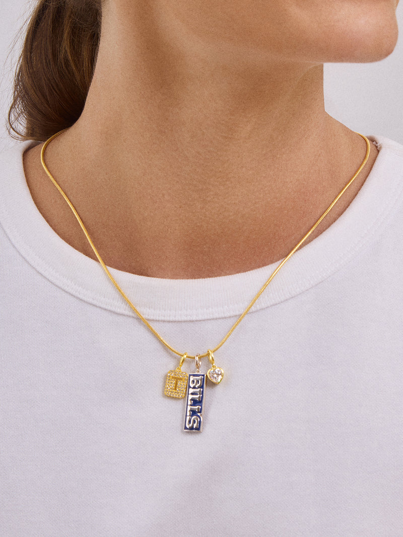 BaubleBar WEAR By Erin Andrews x BaubleBar Buffalo Bills Cluster Charm - Buffalo Bills - 
    Enjoy 20% Off Necklaces – For a Limited Time
  
