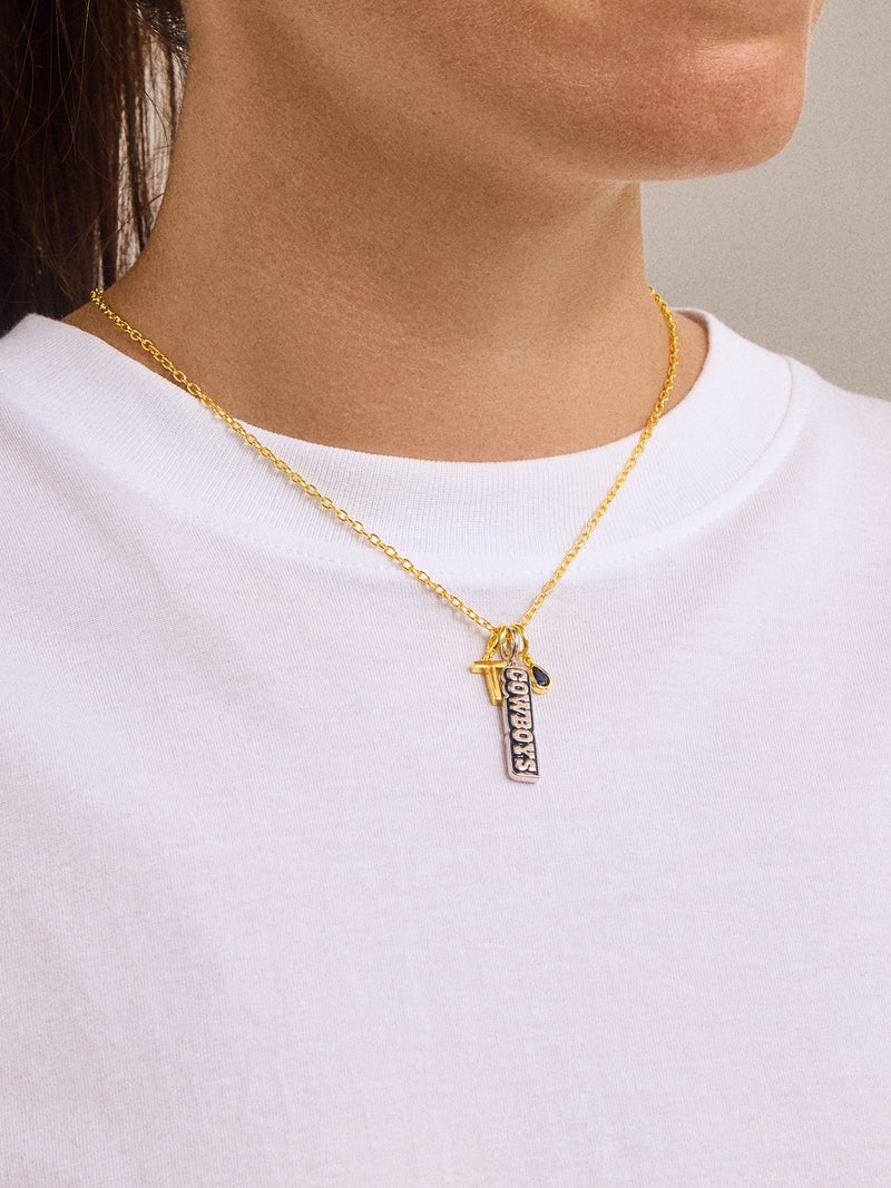 BaubleBar WEAR By Erin Andrews x BaubleBar Dallas Cowboys Cluster Charm - Dallas Cowboys - 
    Enjoy 20% Off Necklaces – For a Limited Time
  
