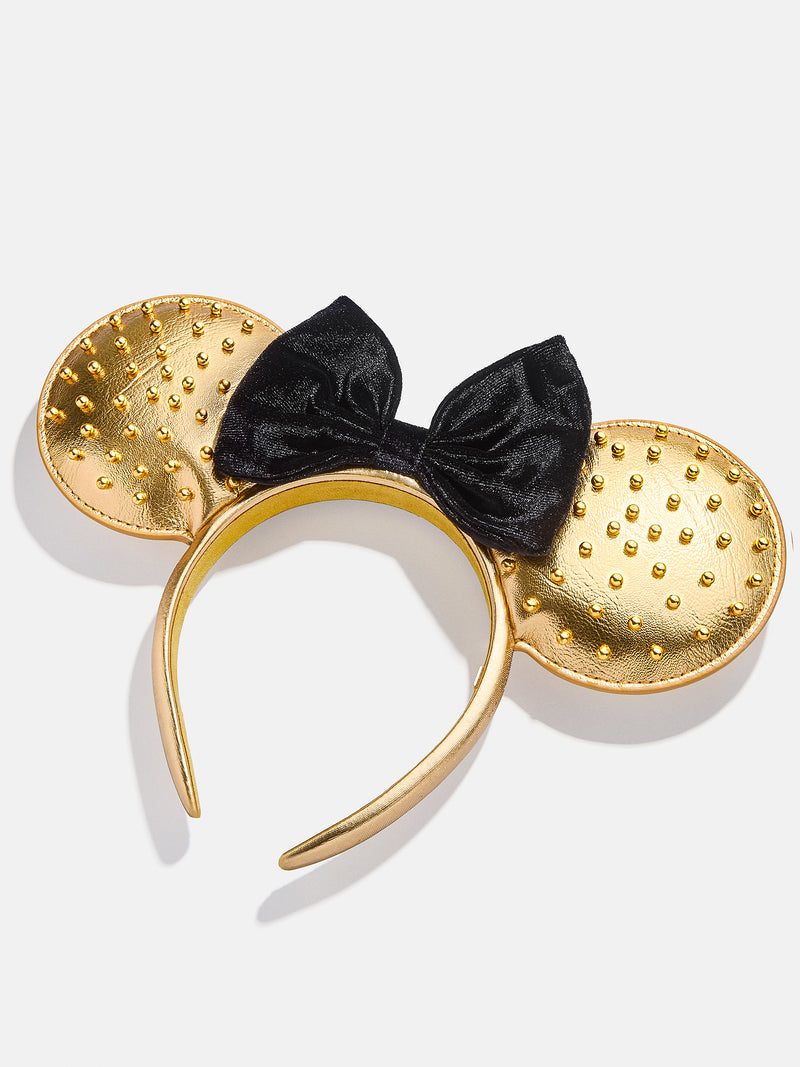 Disney Minnie Mouse Party Ears Headband - Minnie Mouse Gold Party Ears