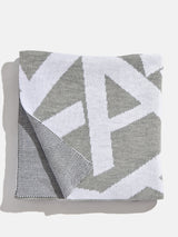 BaubleBar Ramble On Custom Blanket - Gray/White - 
    Get Gifting: Enjoy 20% Off
  
