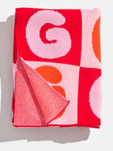 BaubleBar Bubble On Repeat Custom Blanket - Bright Orange/Light Pink - 
    Enjoy 20% Off: One week only
  
