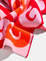 BaubleBar Bubble On Repeat Custom Blanket - Bright Orange/Light Pink - 
    Get Gifting: Enjoy 20% Off
  
