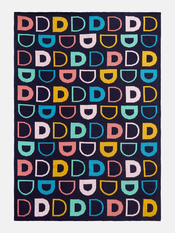 Upside Down & All Around Custom Blanket - Multi