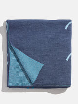 BaubleBar Script Ombre Name Custom Blanket - Denim/Light Blue - 
    20% Off + Order thru Thursday for Xmas delivery
  
