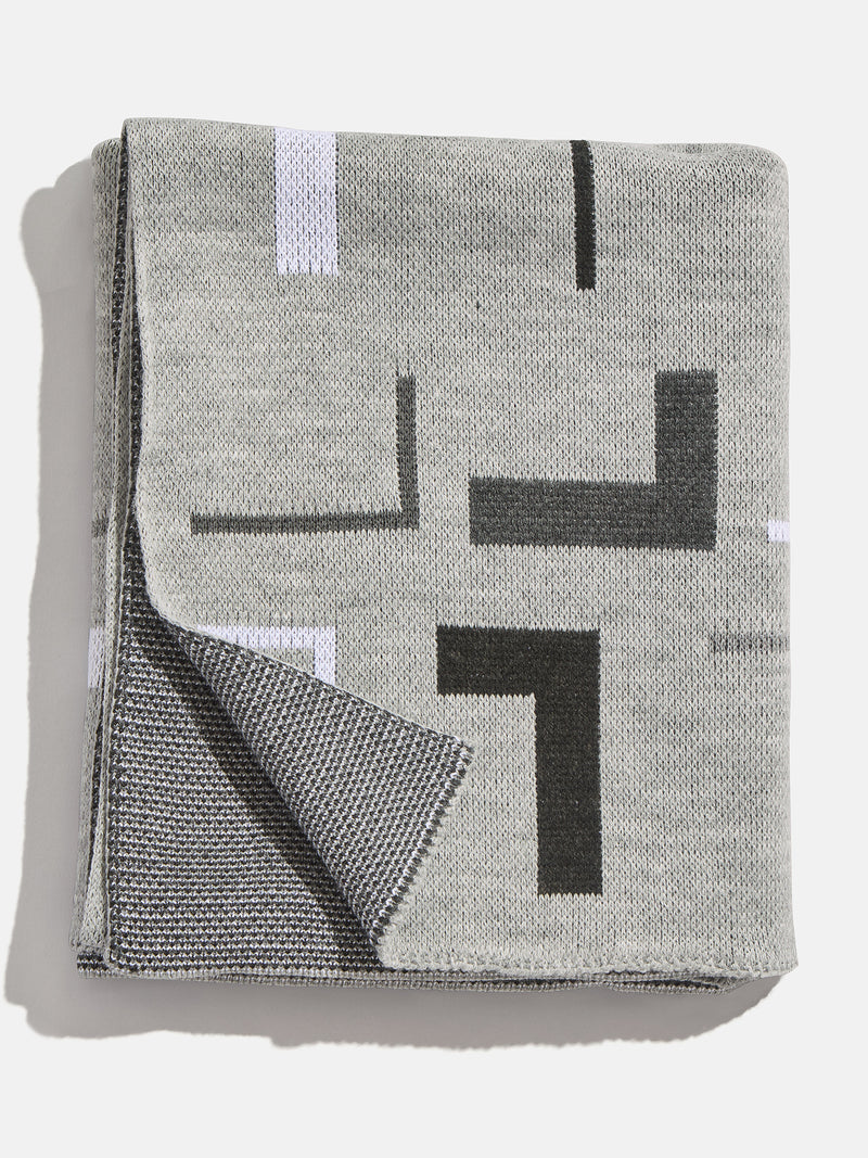 BaubleBar Upside Down & All Around Custom Blanket - Gray/Light Gray - 
    Enjoy 20% Off: One week only
  
