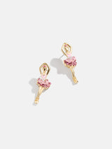 BaubleBar Kids' Ballerina Earrings - Pink - 
    Kids' ballerina earrings
  
