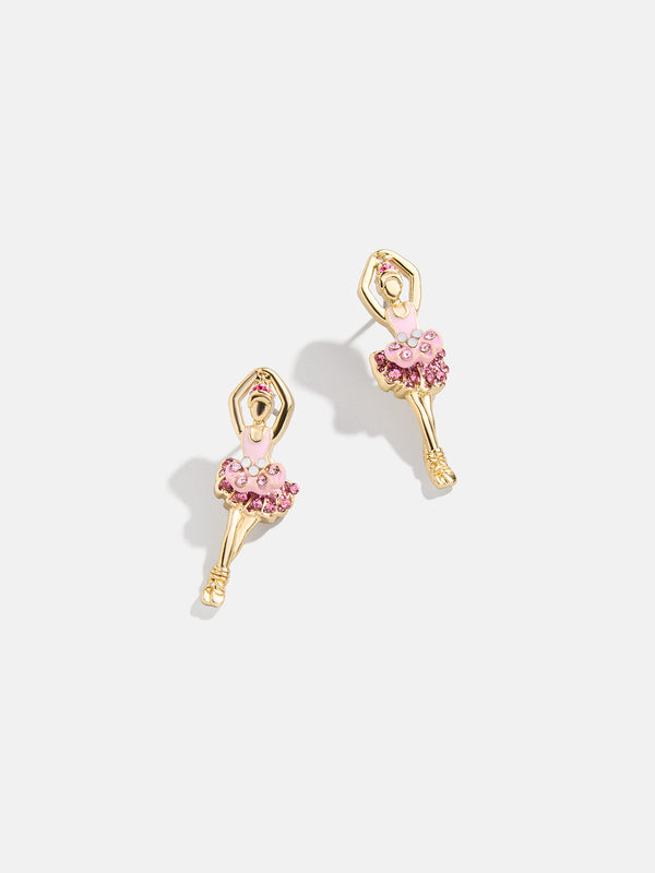 Kids' Ballerina Earrings - Pink