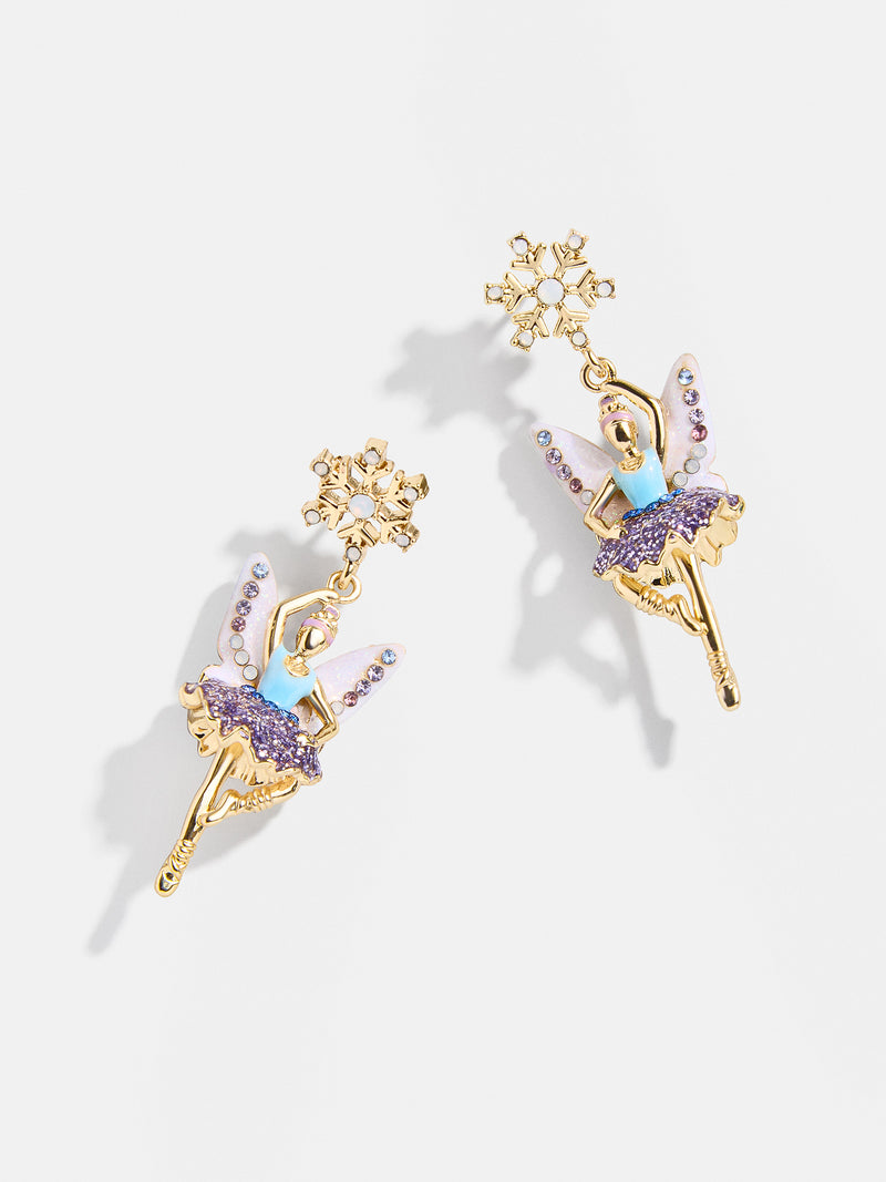 BaubleBar Kids' Fairy Princess Earrings - Purple - 
    Kids' fairy earrings
  
