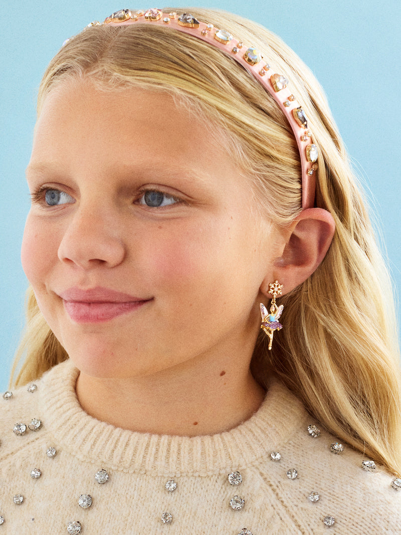 BaubleBar Kids' Fairy Princess Earrings - Purple - 
    Kids' fairy earrings
  
