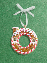 BaubleBar O - 
    Initial gingerbread holiday ornament
  
