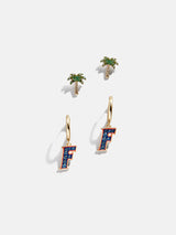 BaubleBar University of Florida Earring Set - University of Florida - 
    One set of palm tree earrings, one set of  