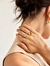 BaubleBar Bubble Initial Ring - Small - 
    25% Off Custom Gifts: One Week Only
  
