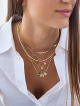 BaubleBar Custom Bead Charm Necklace - Gold - 
    25% Off Custom Gifts: One Week Only
  
