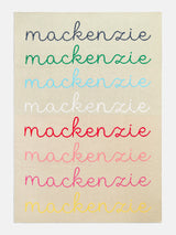 BaubleBar Script Ombre Name Custom Blanket - Beige/Multi - 
    Ends Tonight: Enjoy 20% Off
  
